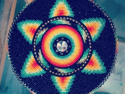 Beaded Medallion